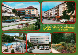 Waldkraiburg Partien In Der Innenstadt Parkanlagen Freibad - Waldkraiburg