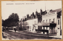 04209 / Etat Parfait MONTARGIS Loiret Café De La Terrasse FROT Boulevard Du PÂTIS Avenue De La Gare 1910s Edition C.F.M - Montargis