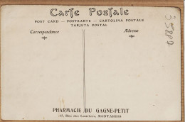04211 / MONTARGIS Cppub Pharmacie GAGNE-PETIT Rue Des Lauriers Gorges CHIFFA Algérie Pont Chemin Fer Route-NEURDEIN 65 - Montargis
