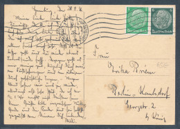 DR. Fernkarte Mit Hamburger Strassenbahn Gelaufen, Portorichtig. - Other & Unclassified