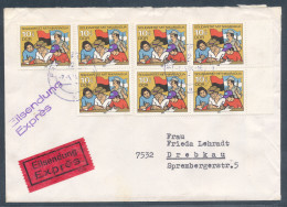 DDR. Eilbote-Fernbrief Mit Me.F. Mi.-Nr. 2834 - Covers & Documents