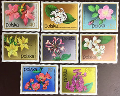 Poland 1972 Flowering Shrubs MNH - Other & Unclassified