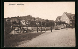 AK Hersbruck, Passanten Am Michelsberg - Hersbruck
