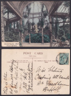 United Kingdom Suffolk 1904 Picture Postcard Somerleyton Hall Winter Gardens Statue Garden Heritage Card Carte Postale - Altri & Non Classificati