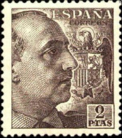 Espagne Poste N* Yv: 791B Mi:854C General Franco & Armoiries Ed:1057 (sans Gomme) - Ongebruikt