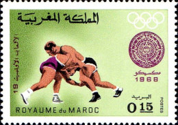 Maroc Poste N** Yv: 572/577 Jeux Olympiques D'été Mexico - Verano 1968: México