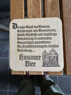 Husumer Bier Onderlegger Biervilt Coaster Herrenhaus Mit Tine - Sous-bocks