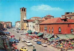 ITALIA - Chioggia - Corso Del Popolo - Avenue Du Peuple - Tour Horloge - Voitures - Auvent - Animé - Carte Postale - Chioggia