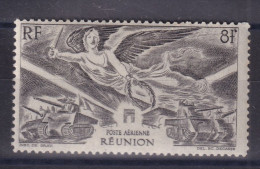France Réunion Année 1946 Timbre P.A. N° 35* Réf 15621 - Posta Aerea