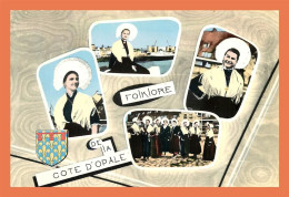 A558 / 487 62 - Folklore De La Cote D'Opale Blason Multivues - Autres & Non Classés