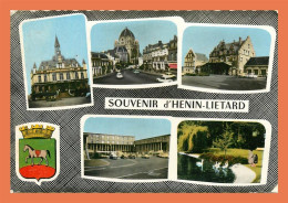 A556 / 011 62 - HENIN LIETARD Multivues Blason - Autres & Non Classés