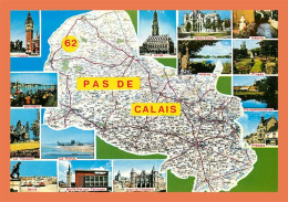 A545 / 167 62 Carte Géographique - Autres & Non Classés