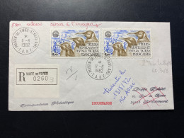 Lettre "Oiseaux - Philexfrance 82 Manchots D'Adélie" 11/06/1981 - TAAF - PA71 - Iles Saint Paul & Amsterdam - Animaux - Covers & Documents