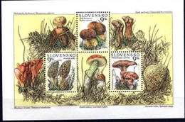 Slovakia 1997, Mi 289 - 291, Mushrooms, Ungebraucht, Mint - Neufs