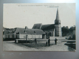 ENVIRONS D'AUXI-LE-CHATEAU                        EGLISE ET PLACE DE MAIZICOURT - Auxi Le Chateau
