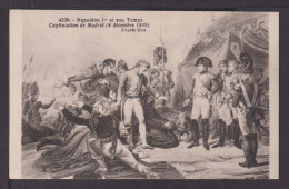 Ansichtskarte Künstlerkarte Napoleon Capitulation De Madrid 4 Decembre 1808 - Hommes Politiques & Militaires