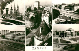 Zagreb Stadtansichten Sehenswuerdigkeiten - Croazia