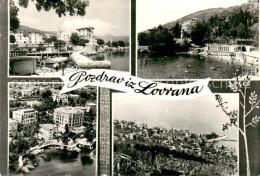 Lovran Teilansichten Kuestenort - Croazia