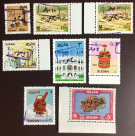 Sudan 1993 Official Set With Variety Flowers Fish MNH - Sudan (1954-...)
