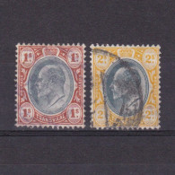 TRANSVAAL SOUTH AFRICA 1903, SG# 256-257, CV £32, USED - Transvaal (1870-1909)