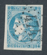 HK-385: FRANCE:  N°46B Obl GC 4747 Indice 11   1er Choix - 1870 Bordeaux Printing