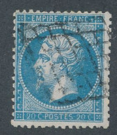 BA-239: FRANCE: N°22 Oblitération Grille - 1862 Napoléon III