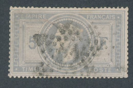 BA-240: FRANCE: N°33 Oblitération étoile Signé Calves ( Dents Rognés à Droite) - 1863-1870 Napoleon III With Laurels
