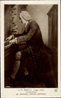 Artiste CPA Komponist Johann Sebastian Bach, Portrait, Seitenansicht - Personnages Historiques