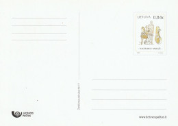 Postcard „Kaziuko Mugė" With Printed Postage Stamp. (No. 17, 2019) - Lithuania