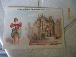 PARIS A TRAVERS LES AGES CHROMO CHOCOLAT POULAIN - Poulain
