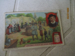LIEBIG CHROMO AU PAYS BRETON PREPARATION REPAS DE NOCES - Liebig