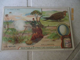 LIEBIG CHROMO GALLINACES CHASSE EN ASIE - Liebig