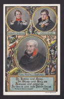 GERMANY 1913, Vintage Postcard, Generals, Posted - Hommes Politiques & Militaires