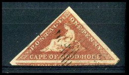 Cape Of Good Hope, Triangle 1d - Capo Di Buona Speranza (1853-1904)