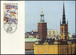 Zweden - MK - ""A View Of Slussen"" - Maximumkarten (MC)
