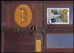 Zweden - MK - A Mail Carriage From The 20th Century - Maximumkarten (MC)