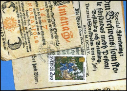 Zweden - MK - A Mail Farm-hand In The 17th Century - Maximumkarten (MC)