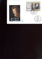 Bundespost  -  FDC  -   W.A.Mozart - Andere & Zonder Classificatie