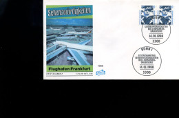 Bundespost -  FDC  -  Flughafen Frankfurt - Andere & Zonder Classificatie
