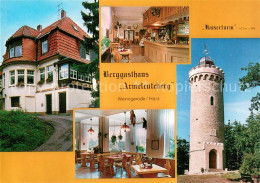 Wernigerode Harz Berggasthaus Armeleuteberg Kaiserturm - Wernigerode