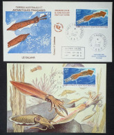 TAAF - FDC - Premier Jour - Carte Maximum - YT N° 290 - Faune Antarctique - Le Calmar - 2001 - FDC