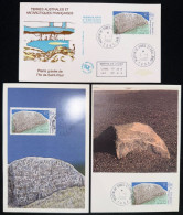 TAAF - FDC - Premier Jour - Carte Maximum - YT N° 332 - Pierre Gravée De L'île Saint Paul - 2002 - FDC