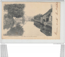 Carte De Ligny Le Châtel  Le Bief De La Providence ( Recto Verso ) Grattée Au Dos Sur Le Bord Droit - Ligny Le Chatel