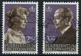 LIECHTENSTEIN 1983 Nr 828-829 Zentrisch Gestempelt X8346E6 - Oblitérés