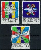 LIECHTENSTEIN 1983 Nr 834-836 Zentrisch Gestempelt X8346E2 - Oblitérés