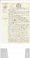 Acte An 1824 Tribunal Civil De ROUEN Notaire DELABARRE à La ? De Rouen ( Leroux Triquet Merlault ) - Documents Historiques