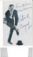 Carte ( Format 10 X 15 Cm ) Chanteur PATRICK RAYNAL Autographe Dédicace Camus Musique BOURGES Pathé Narconi - Chanteurs & Musiciens