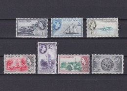 BARBADOS 1953, SG# 289-301, CV £60, Part Set, MLH/MNH - Barbades (...-1966)