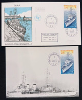 TAAF - FDC - Premier Jour - Carte Maximum - YT N° 351 - Navire - Le Bougainville - 2003 - FDC