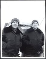 Soviet Space Original Real Photo 1960s. Shatalov Yeliseyev "Soyuz 8" Cosmonauts - Russia & USSR